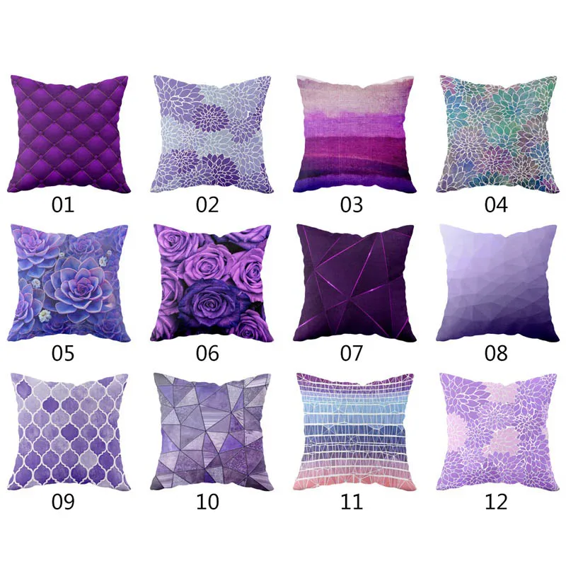 45*45cm Purple Geometric Pillow Covers Decorative Cushion Cover Throw Pillow Case for Home SofaDecoration Square Pillowcases
45*45cm Purple Geometric Pillow Covers Decorative Cushion Cover Throw Pillow Case for Home SofaDecoration Square Pillowcases