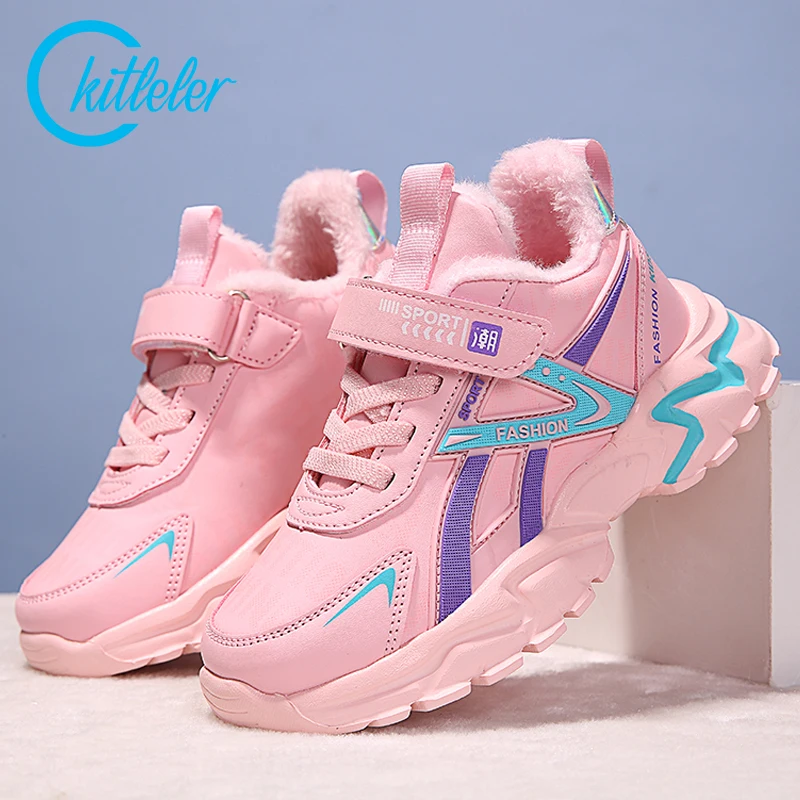 Children's Winter Sport Shoes 2021 Plush Warm Shoes Girls Boys Comfortable Leather Walking Causal Sneakers Kids Plus Size 28-39
Children's Winter Sport Shoes 2021 Plush Warm Shoes Girls Boys Comfortable Leather Walking Causal Sneakers Kids Plus Size 28-39