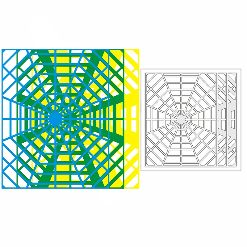 New Spider Web Layered Panel DIY Craft Mold 2021 Metal Cutting Dies for Scrapbooking and Card Making Decor Embossing No Stamps
New Spider Web Layered Panel DIY Craft Mold 2021 Metal Cutting Dies for Scrapbooking and Card Making Decor Embossing No Stamps