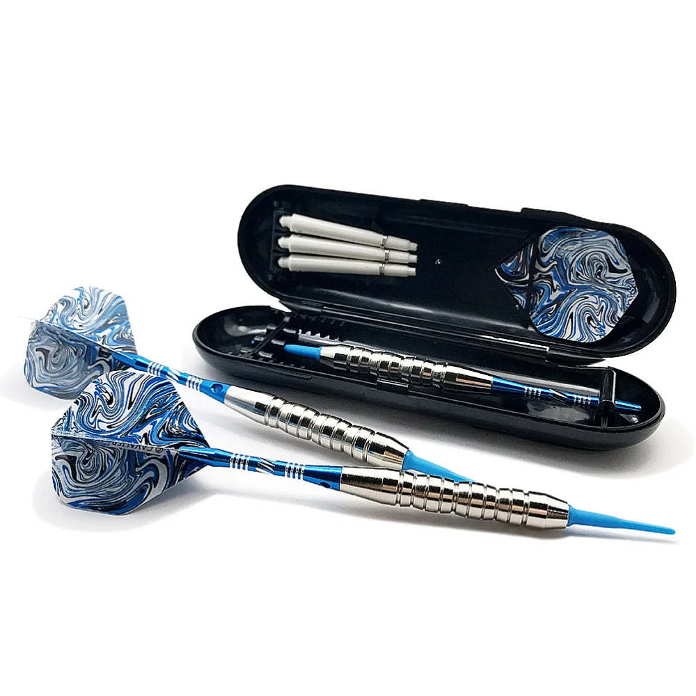1 Set Professional High-End Dart Set Pin-Type Darts 21g Electronic Darts with Storage Case Sliver Blue (3Pcs Darts)
1 Set Professional High-End Dart Set Pin-Type Darts 21g Electronic Darts with Storage Case Sliver Blue (3Pcs Darts)