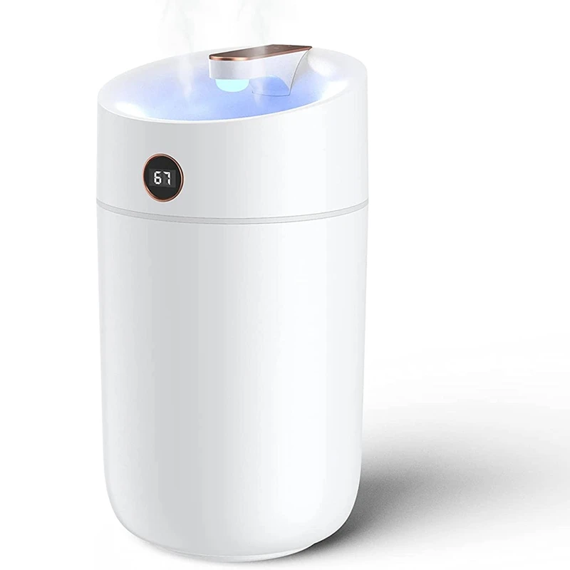 Увлажнитель воздуха портативный с 2 насадками и USB-портом
Увлажнитель воздуха портативный с 2 насадками и USB-портом