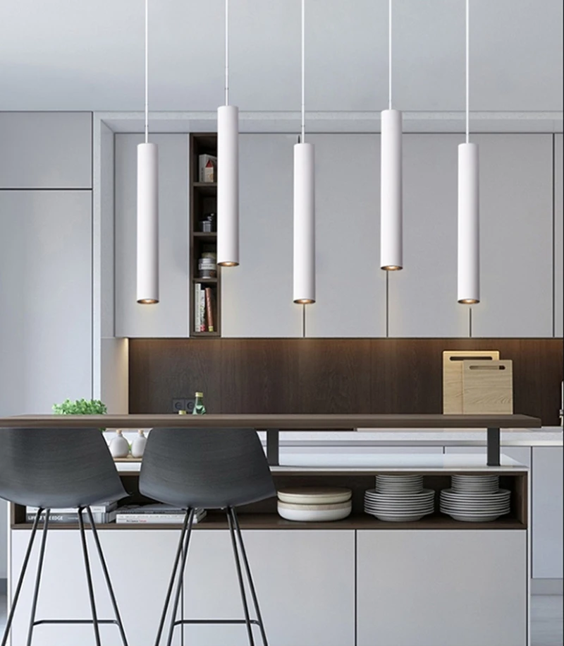 European and American style LED chandelier diameter 55mm round long tube lamp black white gold bar counter shop room kitchen cha
European and American style LED chandelier diameter 55mm round long tube lamp black white gold bar counter shop room kitchen cha