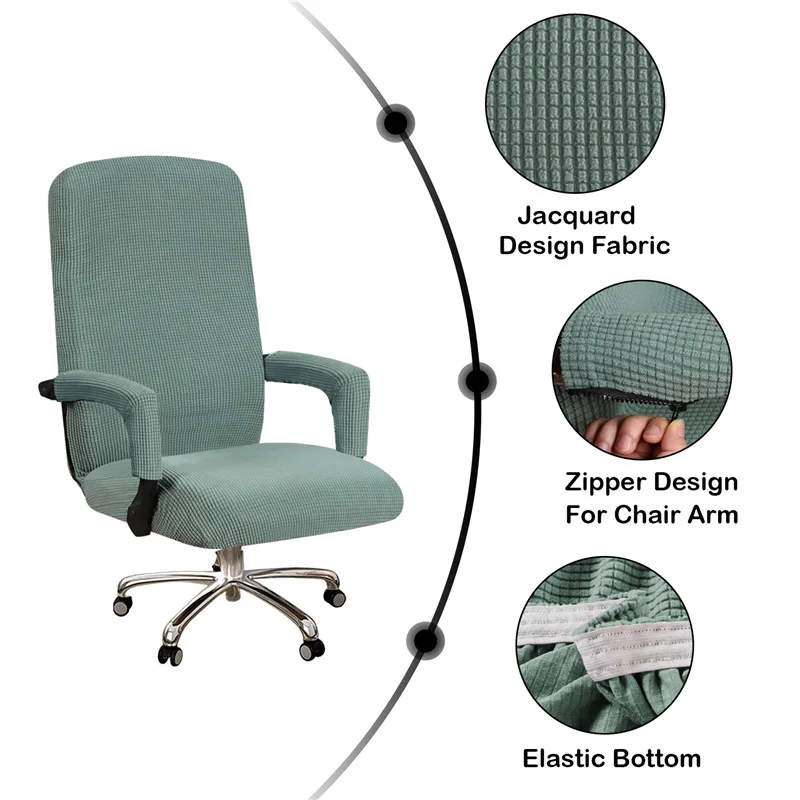 Anti-dirty Computer Seat Case Slipcovers With Armrest Cover Thickened Fleece Armchair Covers Office Stretch Spandex Solid Color
Anti-dirty Computer Seat Case Slipcovers With Armrest Cover Thickened Fleece Armchair Covers Office Stretch Spandex Solid Color