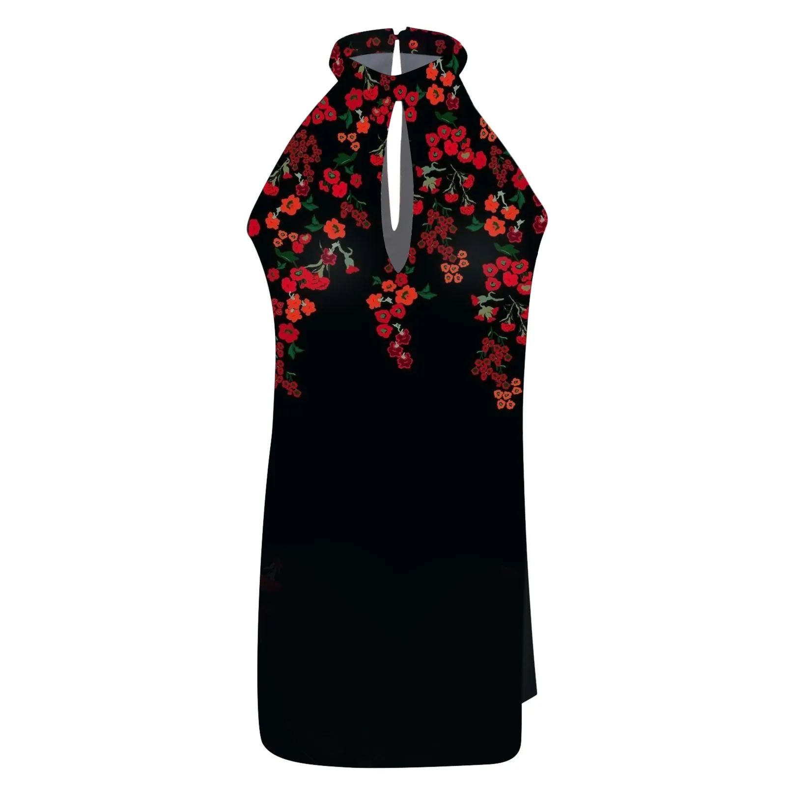 40# Gradient Color Dress Woman Hollow Out Halter Summer Dress 2021 Vintage Sling Dress Office Lady Sleeveless Dress Vestidos
40# Gradient Color Dress Woman Hollow Out Halter Summer Dress 2021 Vintage Sling Dress Office Lady Sleeveless Dress Vestidos
