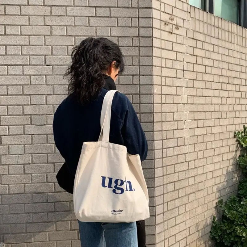 Shopper Bag Canvas Tote Bag Aesthetic Ecobag Beastrs Shopping Bags Given Anime Fabric Kawaii White Hand Bags (42X33X7.5CM)
Shopper Bag Canvas Tote Bag Aesthetic Ecobag Beastrs Shopping Bags Given Anime Fabric Kawaii White Hand Bags (42X33X7.5CM)