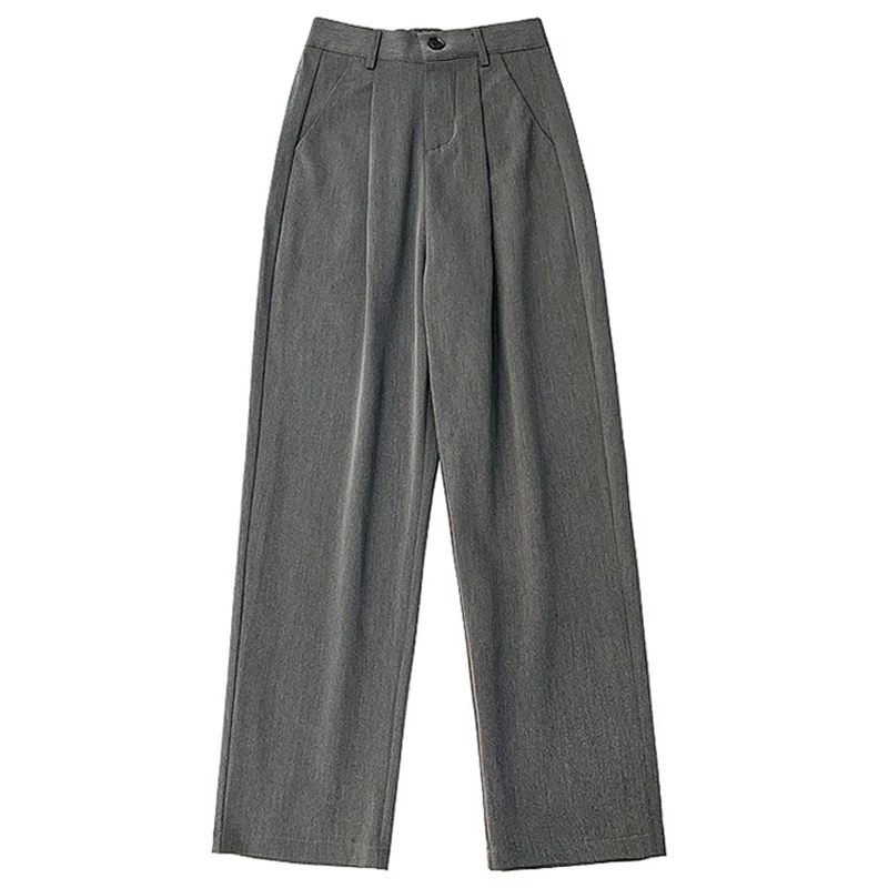 Zoki Fashion Women Plus Size Suit Pants Spring Autunm Lady Long Trousers Loose Solid High Waist Pant Female Wide Leg Pants
Zoki Fashion Women Plus Size Suit Pants Spring Autunm Lady Long Trousers Loose Solid High Waist Pant Female Wide Leg Pants