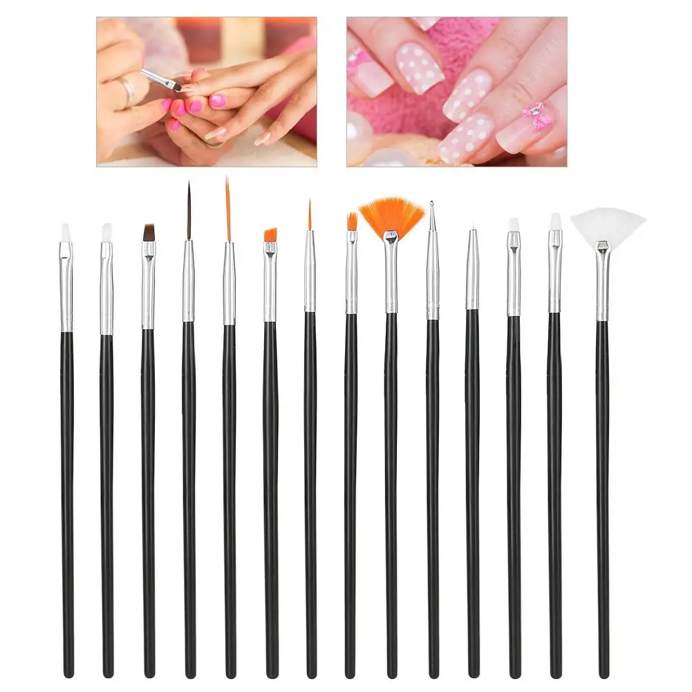 15Pcs/Set Pro Nail Art Drawing Dotting Polish Makeup Pen Brushes Manicure Tool Completely Easy to Use Manicure Tools
15Pcs/Set Pro Nail Art Drawing Dotting Polish Makeup Pen Brushes Manicure Tool Completely Easy to Use Manicure Tools
