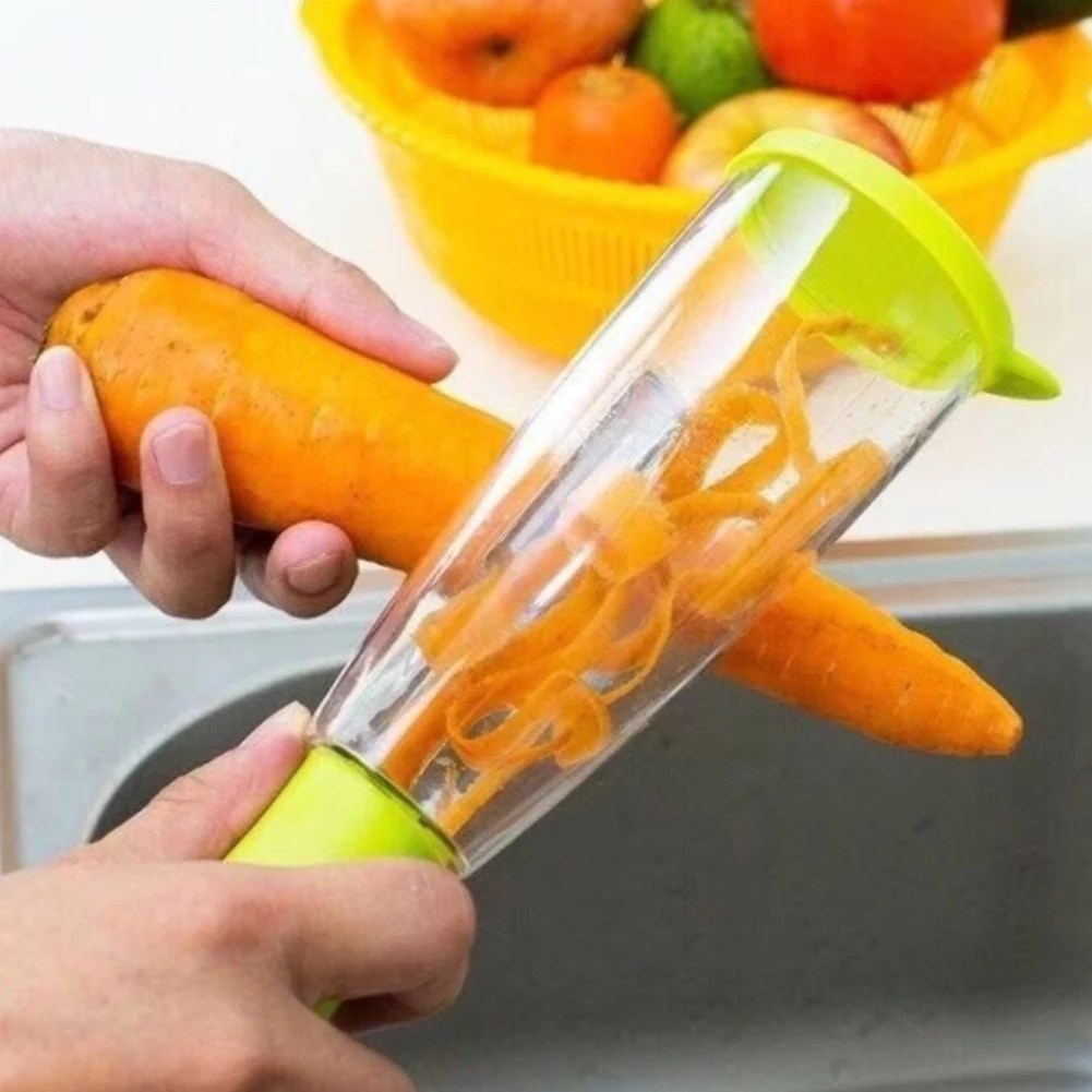 Stainless Steel Multi-functional Storage Peeler With A Container for Potato Home Kitchen Accessories Fruit Knife Storage Boxs
Stainless Steel Multi-functional Storage Peeler With A Container for Potato Home Kitchen Accessories Fruit Knife Storage Boxs
