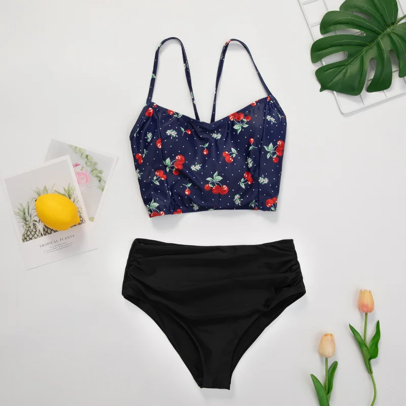 Cherry Fruit Printing Bandeau Bikinis Sexy Swimsuits Push Up Swimwear Women Thong Bathing Suit 2021 Swimsuits Biquini New
Cherry Fruit Printing Bandeau Bikinis Sexy Swimsuits Push Up Swimwear Women Thong Bathing Suit 2021 Swimsuits Biquini New