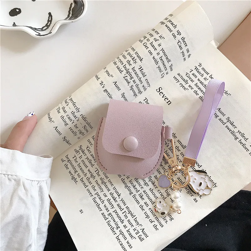 Luxury Pure Strawberry Bowknot Pendant Leather Button Case For Apple Airpods 1 2 Case Accessories Bluetooth Headphone Protection
Luxury Pure Strawberry Bowknot Pendant Leather Button Case For Apple Airpods 1 2 Case Accessories Bluetooth Headphone Protection