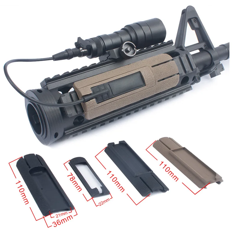Tactical Airsoft 4.125" ITI TD Scar Pocket Panel Remote Switch Rail Pads Set Light Fits 20mm rails PEQ Accessory
Tactical Airsoft 4.125" ITI TD Scar Pocket Panel Remote Switch Rail Pads Set Light Fits 20mm rails PEQ Accessory