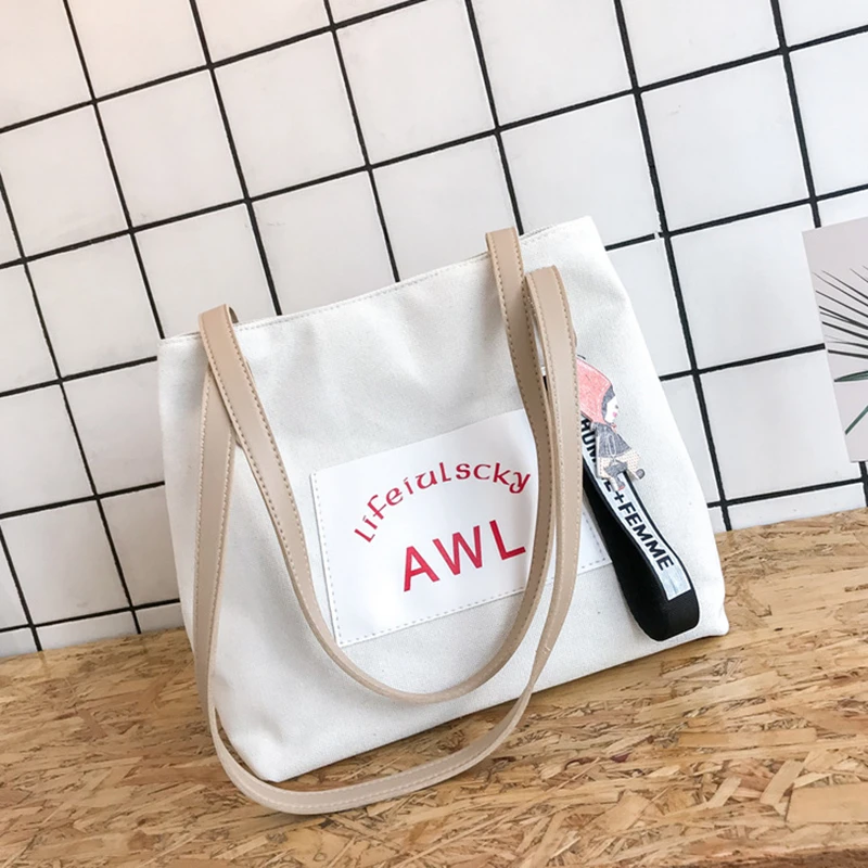 Women's Canvas Tote Bags Large Capacity shoulder Bag Crossbody Handbag Casual Grocery Bags Bulk Reusable Shopping Bags
Women's Canvas Tote Bags Large Capacity shoulder Bag Crossbody Handbag Casual Grocery Bags Bulk Reusable Shopping Bags