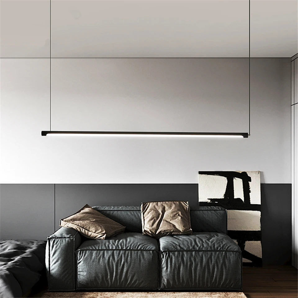 Modern Minimalism LED Pendant Lights Lighting Nordic Loft Dimming Hanglamp Living Room Bedroom Hanging Lamp Cafe Light | Лампы и