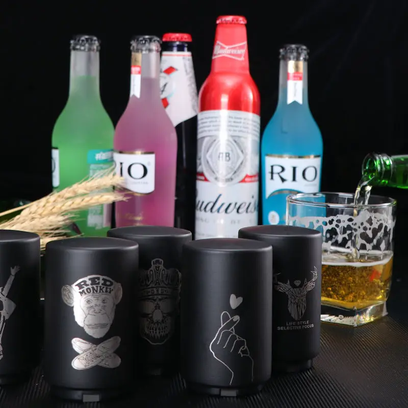Creative Automatic Beer Bottle Opener Stainless Steel Magnet Jar Opener Kitchen Bar Accessoris Wine Can Openers
Creative Automatic Beer Bottle Opener Stainless Steel Magnet Jar Opener Kitchen Bar Accessoris Wine Can Openers