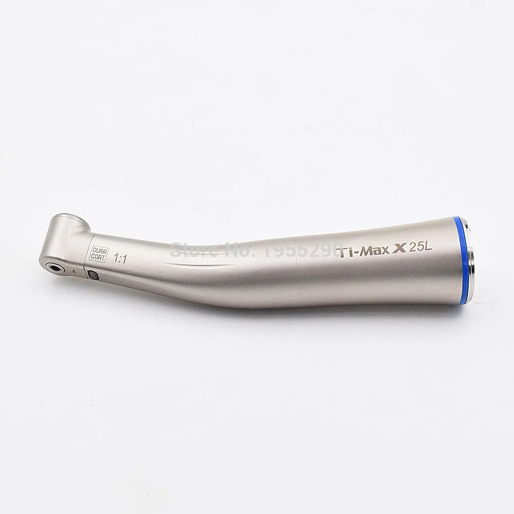Dental Fiber Optic Contra Angle Low Speed Handpiece Inner Push 1:1/1:5/20:1 Dental Air Turbine Ti-MAX Red Green Blue Ring
Dental Fiber Optic Contra Angle Low Speed Handpiece Inner Push 1:1/1:5/20:1 Dental Air Turbine Ti-MAX Red Green Blue Ring