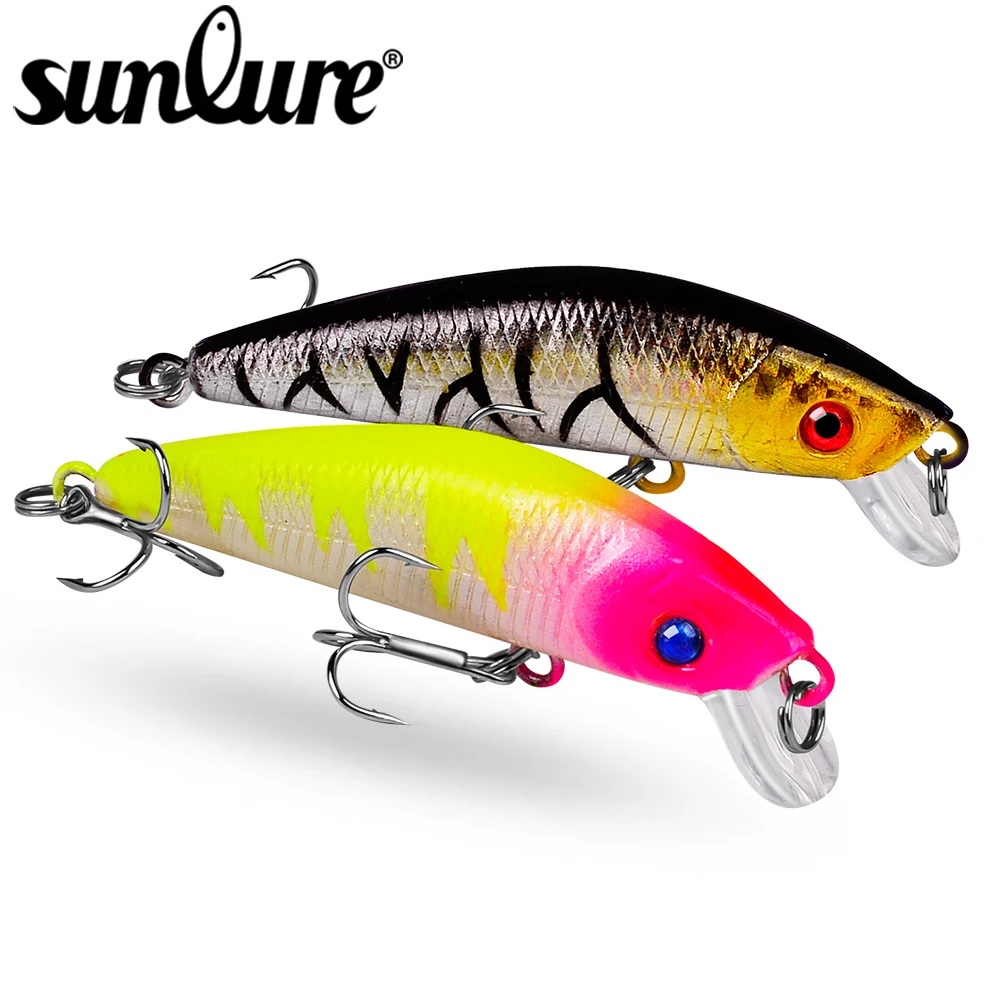 Sunlure 1pc 8 colors Minnow Fishing Lures 0.28oz Hard Lure Fishing 2.76" Tackle 6# Hook Artificial Bait Hard Lure
Sunlure 1pc 8 colors Minnow Fishing Lures 0.28oz Hard Lure Fishing 2.76" Tackle 6# Hook Artificial Bait Hard Lure