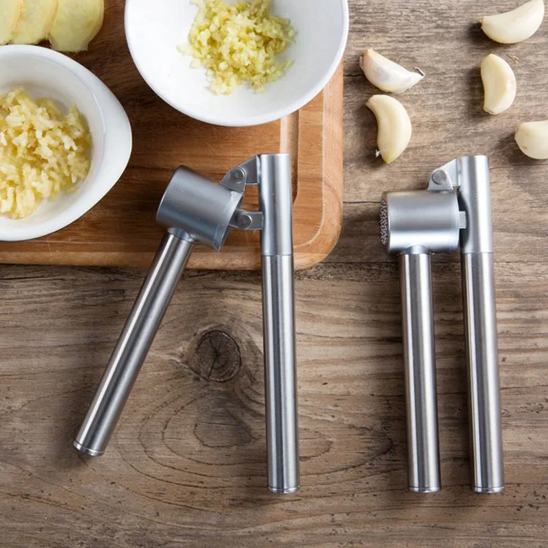 Multi-functional Garlic Grinding Grater Manual Planer Slicer Cutter Garlic Press Stainless Steel Cooking Tool Garlic Crusher
Multi-functional Garlic Grinding Grater Manual Planer Slicer Cutter Garlic Press Stainless Steel Cooking Tool Garlic Crusher