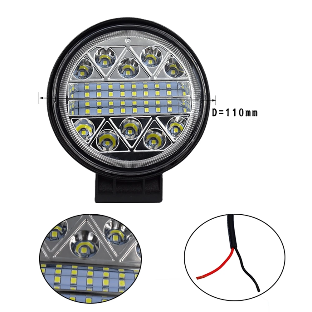 Round LED Lights Worklights 6000K Wateproof Anti Dust Anti corrosion Parts Spotlights Car
Round LED Lights Worklights 6000K Wateproof Anti Dust Anti corrosion Parts Spotlights Car