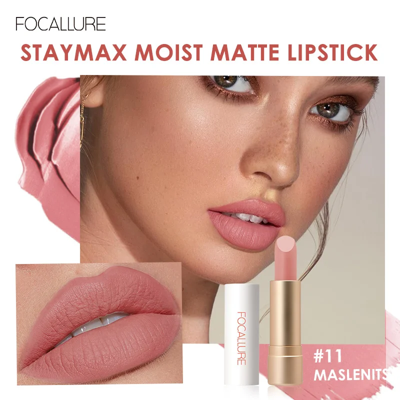 FOCALLURE 6 шт./партия макияж тени для век Палитра Блеск губ Губная Помада