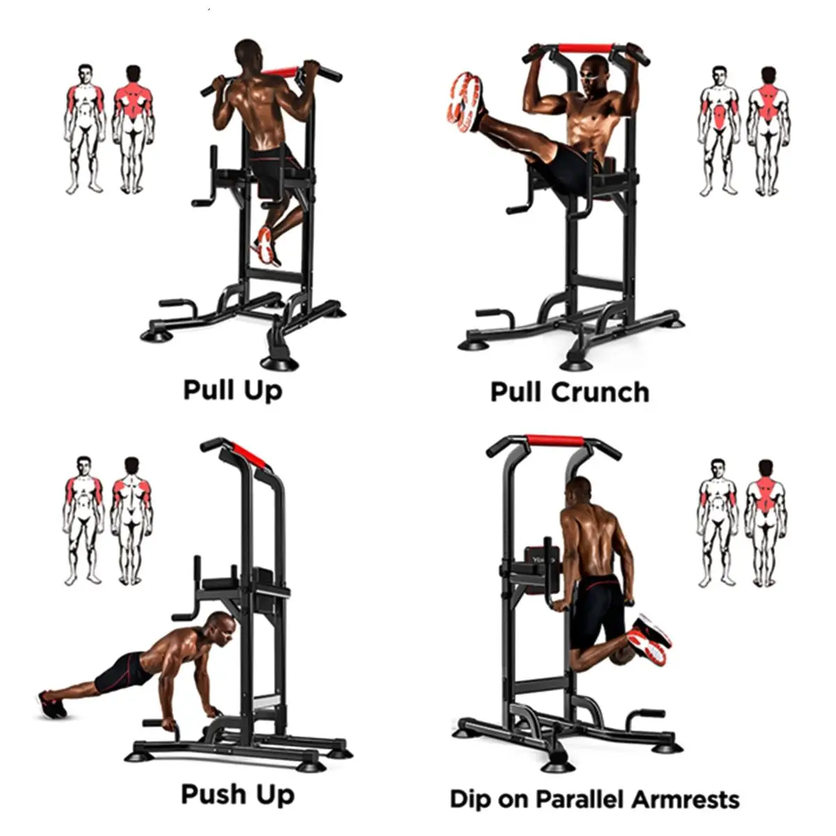 Multifunction Indoor Horizontal Bars Push Up Bar Power Station Rack Adjustable Fitness Equipment Home Gym Training Workout
Multifunction Indoor Horizontal Bars Push Up Bar Power Station Rack Adjustable Fitness Equipment Home Gym Training Workout