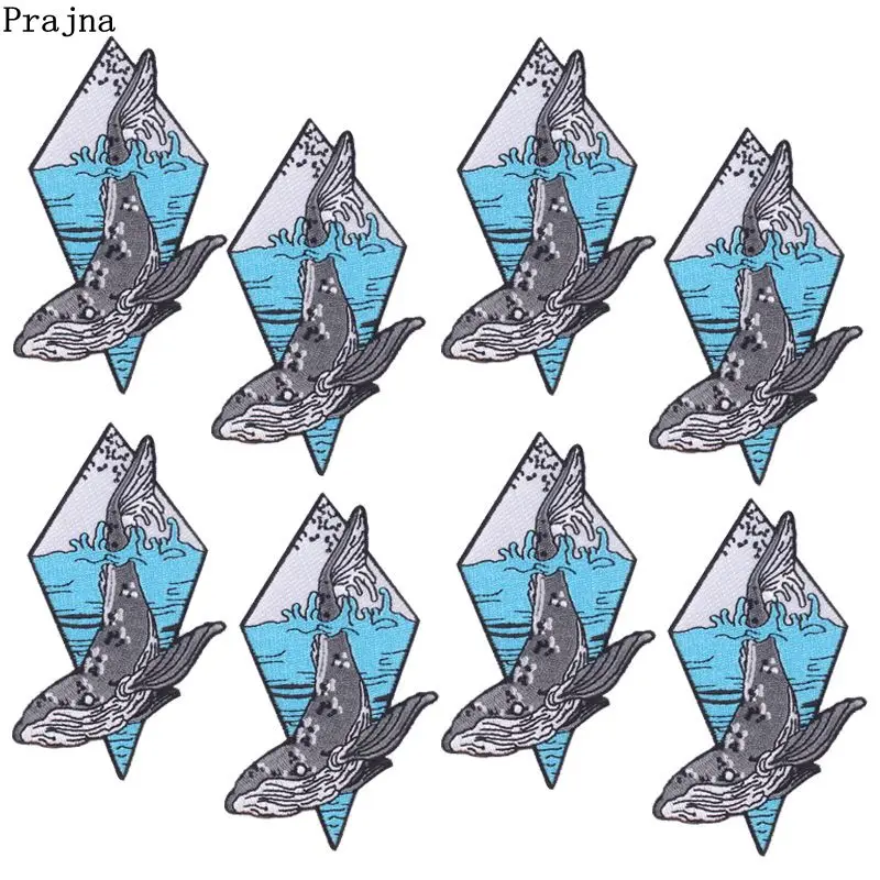 Prajna 10PCS Whale Patch Embroidered Patches For Clothing Iron On Patches Cartoon Wave Patches For Clothes DIY Applique Stickers
Prajna 10PCS Whale Patch Embroidered Patches For Clothing Iron On Patches Cartoon Wave Patches For Clothes DIY Applique Stickers