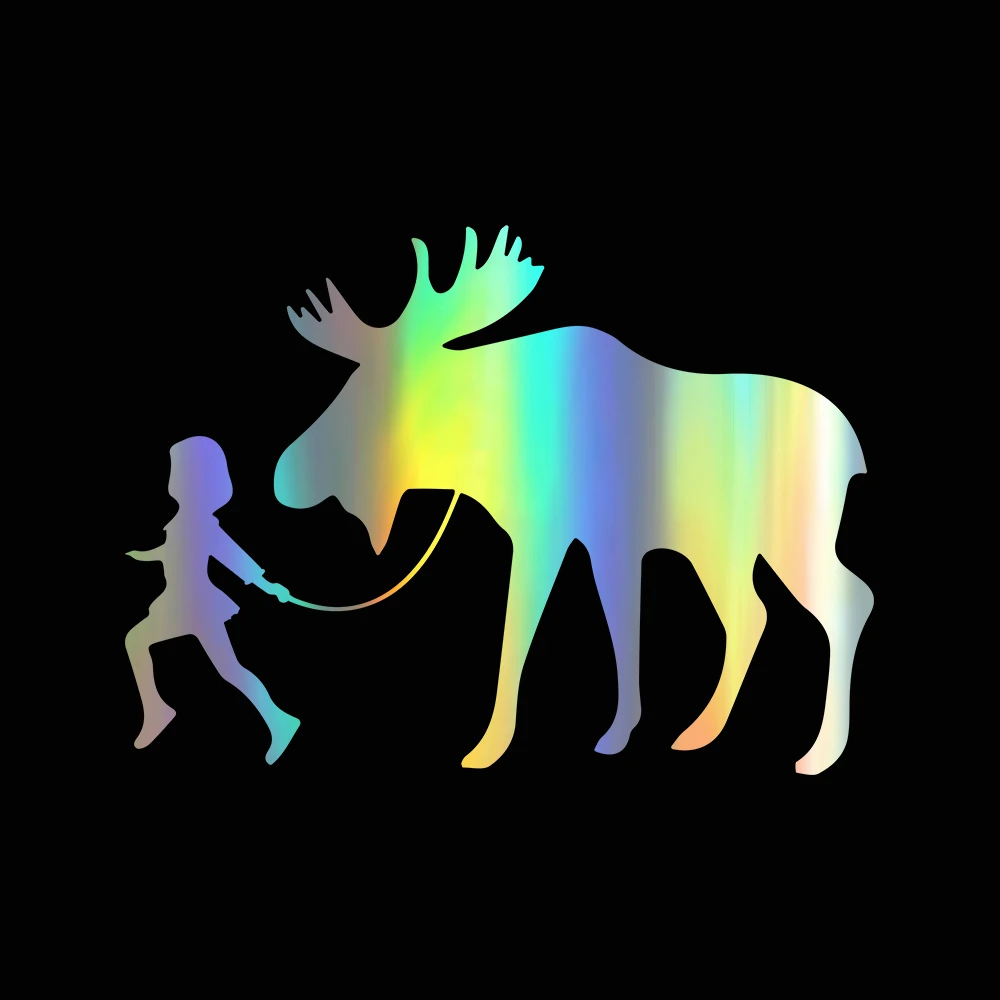 Creativity Car Stickers "The Elk Goes with You" Decals Car Stickers Funny Car Styling with Black White Color KK 20cm X 15cm
Creativity Car Stickers "The Elk Goes with You" Decals Car Stickers Funny Car Styling with Black White Color KK 20cm X 15cm