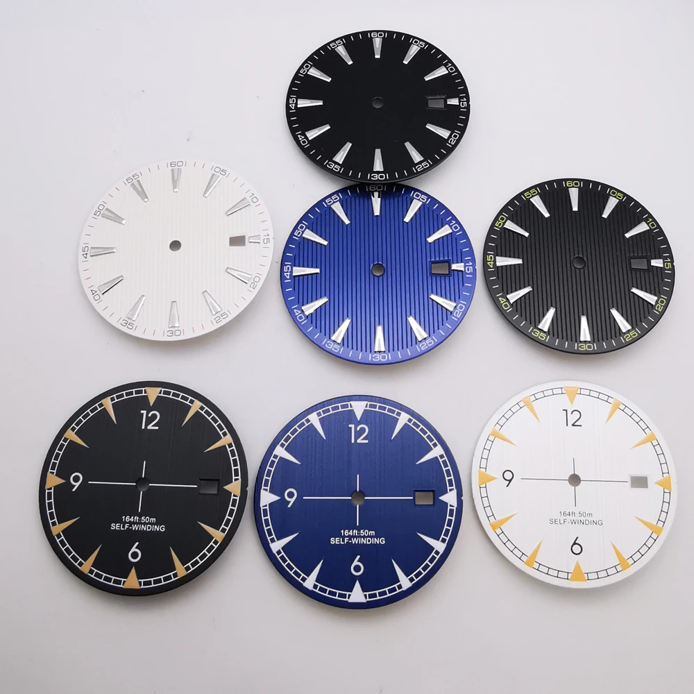 Mens Watch Dial 33.5mm Sterile dial Luminous Fit NH35,NH36 Movement mechanical wristwatches
Mens Watch Dial 33.5mm Sterile dial Luminous Fit NH35,NH36 Movement mechanical wristwatches