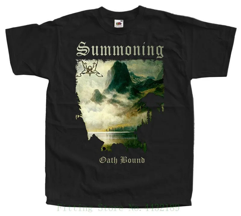 Summoning - Oath Bound T Shirt S - 5xl Black Metal Black 100% Cotton Tee Shirt Short Sleeve Tops
Summoning - Oath Bound T Shirt S - 5xl Black Metal Black 100% Cotton Tee Shirt Short Sleeve Tops
