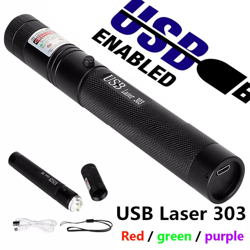 Зеленый лазерный прицел с USB-зарядкой, зеленый, красный, фиолетовый лазер 303, 8000 нм, мощный лазерный прицел для охоты, дальность м
Зеленый лазерный прицел с USB-зарядкой, зеленый, красный, фиолетовый лазер 303, 8000 нм, мощный лазерный прицел для охоты, дальность м