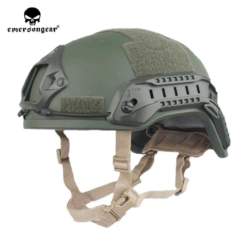 Emersongear Тактический ACH MICH 2001 охотничий шлем среднее покрытие ABS TC Улучшенный w NVG