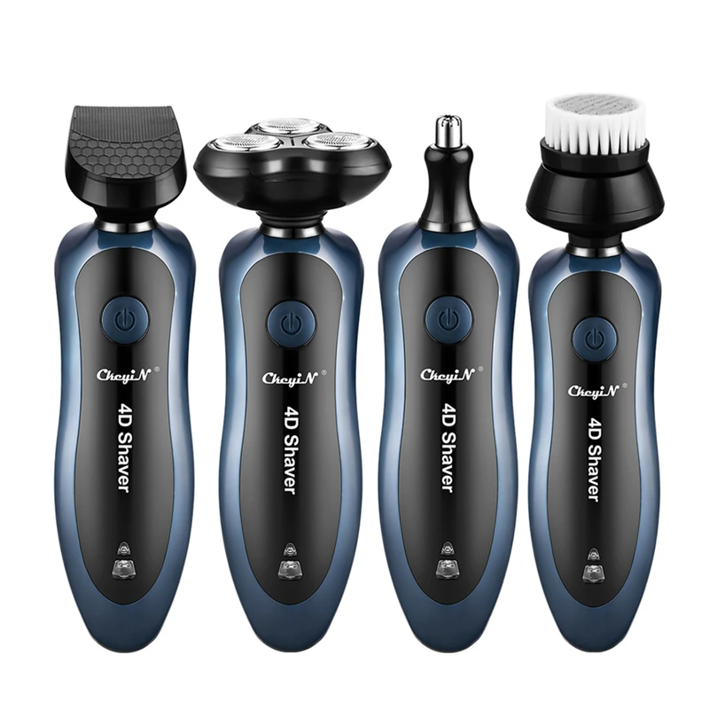 4 in 1 Electric Shaver Waterproof Razor Men Beard Sideburns Trimmer Rechargeable Ear Nose Hair Trimmer Facial Cleansing Brush 31
4 in 1 Electric Shaver Waterproof Razor Men Beard Sideburns Trimmer Rechargeable Ear Nose Hair Trimmer Facial Cleansing Brush 31