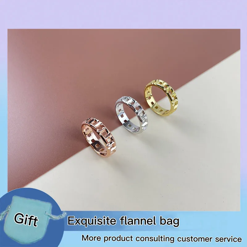Classic 1:1 ring, luxury brand. Hollow carved ring, boutique jewelry for girlfriend, engagement gift, free shipping
Classic 1:1 ring, luxury brand. Hollow carved ring, boutique jewelry for girlfriend, engagement gift, free shipping