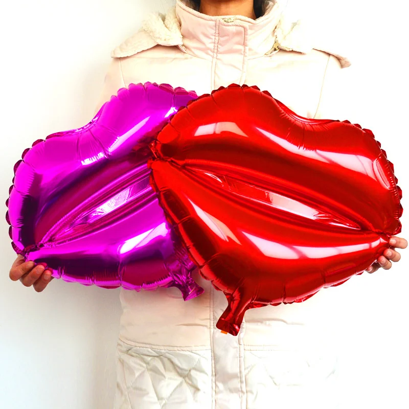 Wedding balloon sexy lip print balloon kiss balloon Valentine's Day proposal wedding party decoration aluminum film balloon
Wedding balloon sexy lip print balloon kiss balloon Valentine's Day proposal wedding party decoration aluminum film balloon