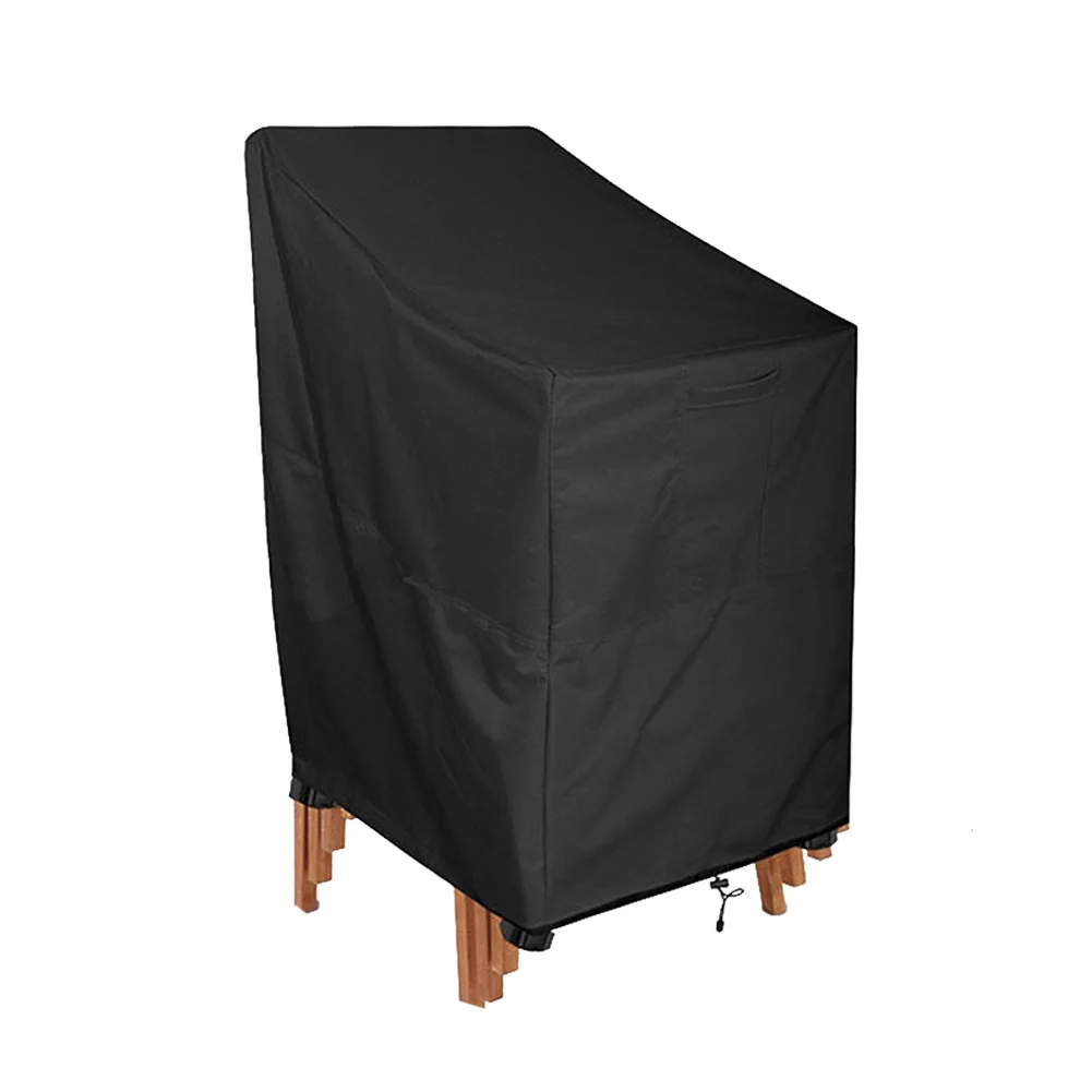 Waterproof Windproof Stacking Garden Chair Cover Multifunctional Black Outdoor Patio Tear Resistant Home Oxford Fabric Hotel
Waterproof Windproof Stacking Garden Chair Cover Multifunctional Black Outdoor Patio Tear Resistant Home Oxford Fabric Hotel