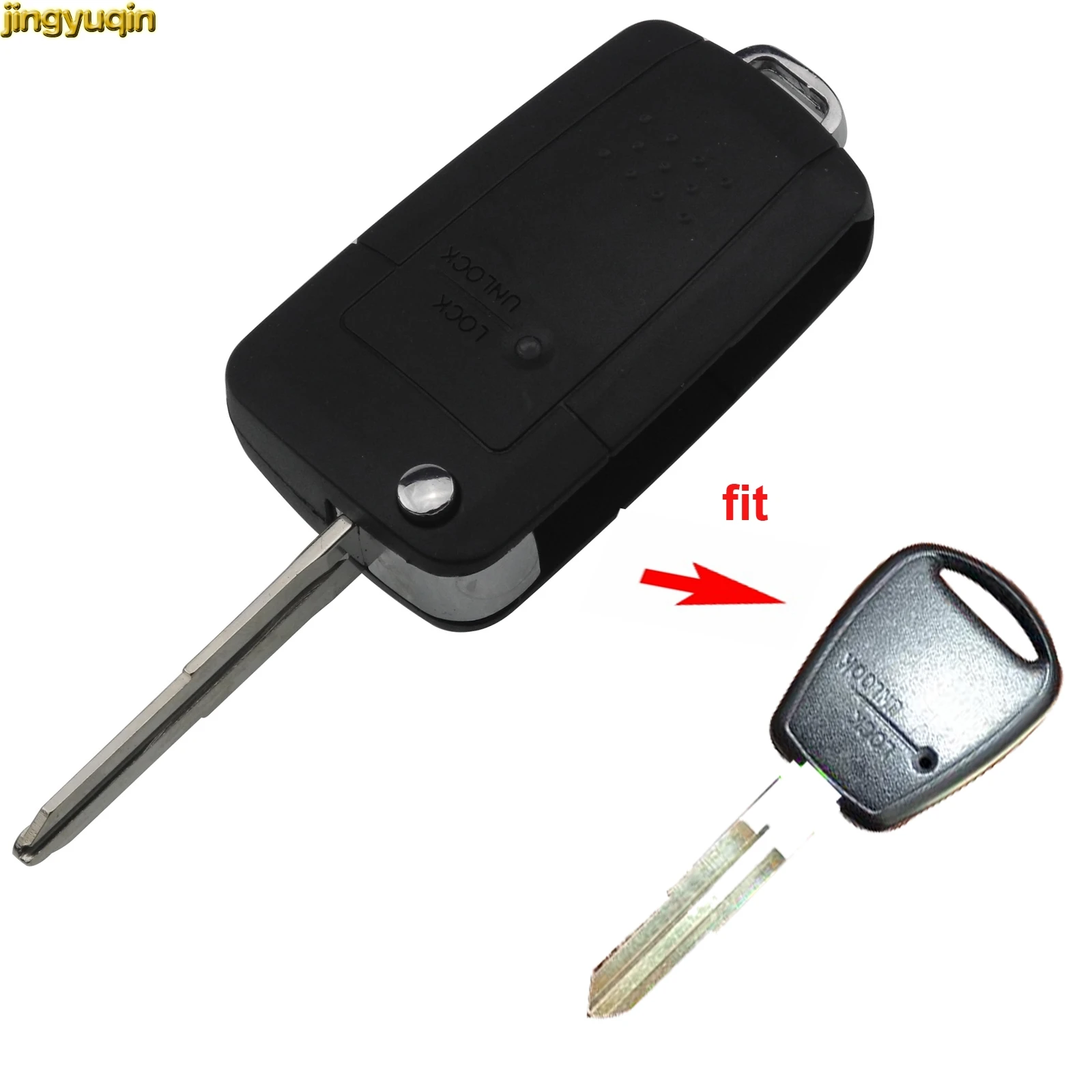 Jingyuqin Автомобильный ключ оболочки чехол для hyundai Solaris Null Uncut Blade FOB автомобильные аксессуары 1 кнопка
Jingyuqin Автомобильный ключ оболочки чехол для hyundai Solaris Null Uncut Blade FOB автомобильные аксессуары 1 кнопка