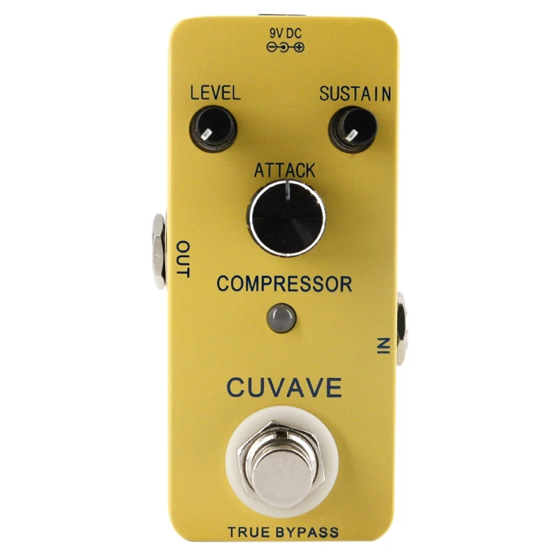 CUVAVE Electric Guitar Effects Pedal Mini Classic Compressor Fully Metal Shell Guitarra Effect Guitar Accessories
CUVAVE Electric Guitar Effects Pedal Mini Classic Compressor Fully Metal Shell Guitarra Effect Guitar Accessories
