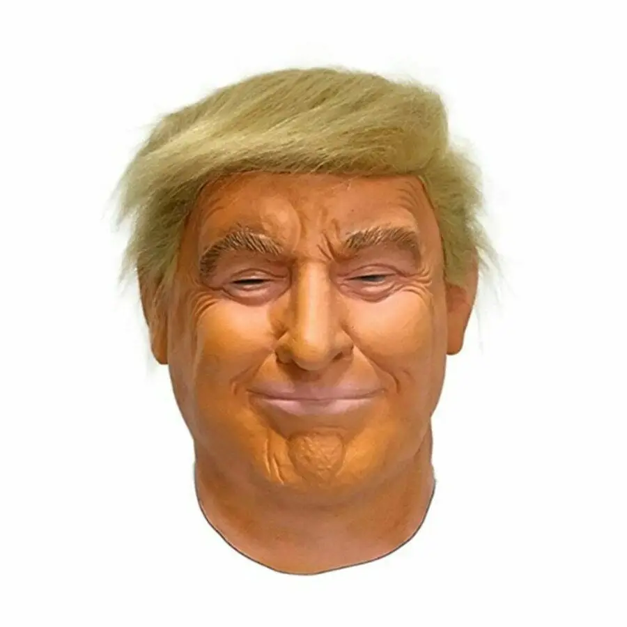Realistic Donald Trump Mask Celebrity Latex Mask Halloween Costume Cosplay Party Fancy Dress
Realistic Donald Trump Mask Celebrity Latex Mask Halloween Costume Cosplay Party Fancy Dress