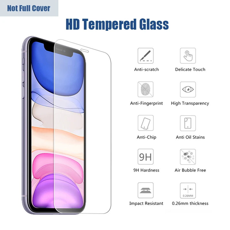 HD clear Tempered Glass For iPhone 4 4S 5 5S SE 2020 Safaty Protective Film Screen protector For iPhone 6 6S Plus 7 8 Plus
HD clear Tempered Glass For iPhone 4 4S 5 5S SE 2020 Safaty Protective Film Screen protector For iPhone 6 6S Plus 7 8 Plus