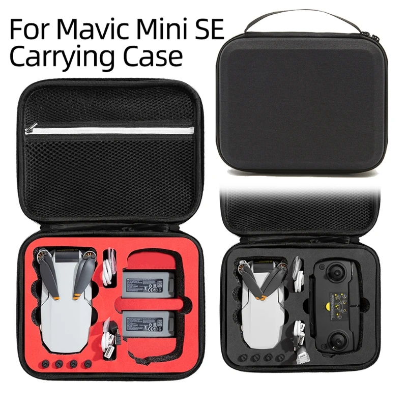 Portable Travel Carry Case Storage Box Holder Protection Bag Hard EVA Shell with Hand Strap Compatible with Mavic Mini SE Drone
Portable Travel Carry Case Storage Box Holder Protection Bag Hard EVA Shell with Hand Strap Compatible with Mavic Mini SE Drone