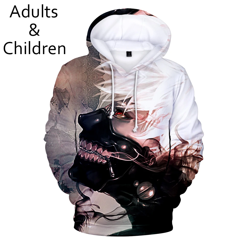 Popular Comic Tokyo Ghoul 3D Hoodies Men Sweatshirts Women Harajuku Kids Pullovers Hip Hop Suitable 3D boys girls Hooded Hoodie
Popular Comic Tokyo Ghoul 3D Hoodies Men Sweatshirts Women Harajuku Kids Pullovers Hip Hop Suitable 3D boys girls Hooded Hoodie