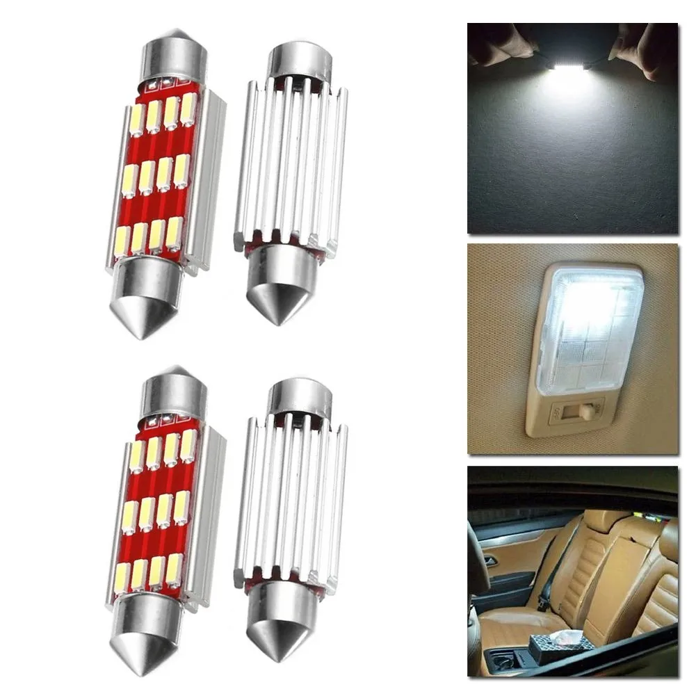 Автомобильные гирлянды, 4 шт., 36 мм, белые светодиодные лампы 12 SMD, без ошибок, Canbus, лампа для чтения в салоне автомобиля, теплый белый свет
Автомобильные гирлянды, 4 шт., 36 мм, белые светодиодные лампы 12 SMD, без ошибок, Canbus, лампа для чтения в салоне автомобиля, теплый белый свет
