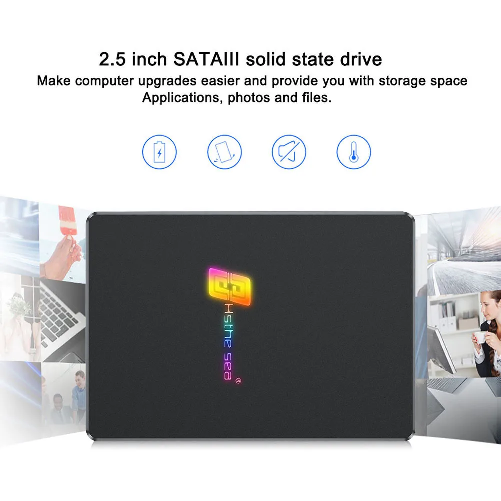 HSTHE SEA Internal SSD 2.5inch SATA III Internal Solid State Drive 8-480GB High-Spee Reeding Writing 550MB/s For Computer Laptop
HSTHE SEA Internal SSD 2.5inch SATA III Internal Solid State Drive 8-480GB High-Spee Reeding Writing 550MB/s For Computer Laptop