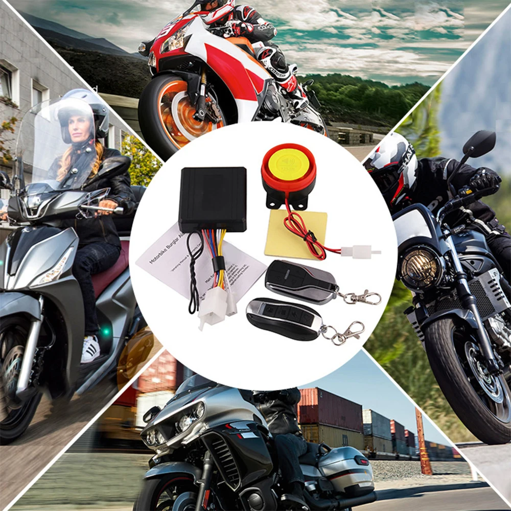 Remote Control Alarm Motorcycle Security System Car Motorcycle Theft Protection Auto Bike Moto Scooter Motor Alarm System New 
Remote Control Alarm Motorcycle Security System Car Motorcycle Theft Protection Auto Bike Moto Scooter Motor Alarm System New