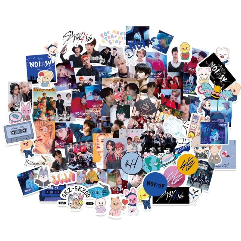 65/95pcs Korean Fashion Stars Sticker Kpop Stray Kids Stickers Skateboard Suitcase Laptop Phone Case Decor Jungkook Decal Gifts
65/95pcs Korean Fashion Stars Sticker Kpop Stray Kids Stickers Skateboard Suitcase Laptop Phone Case Decor Jungkook Decal Gifts