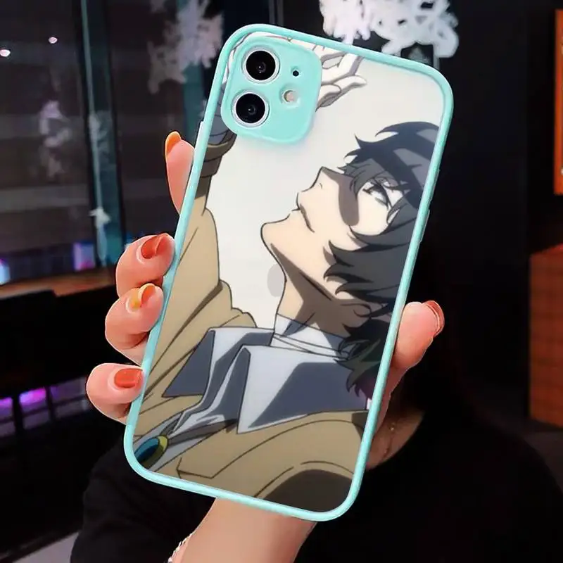 Japan anime bungou stray dogs Dazai Osamu Phone Cases Matte Transparent for iPhone 7 8 11 12 s mini pro X XS XR MAX Plus cover 
Japan anime bungou stray dogs Dazai Osamu Phone Cases Matte Transparent for iPhone 7 8 11 12 s mini pro X XS XR MAX Plus cover