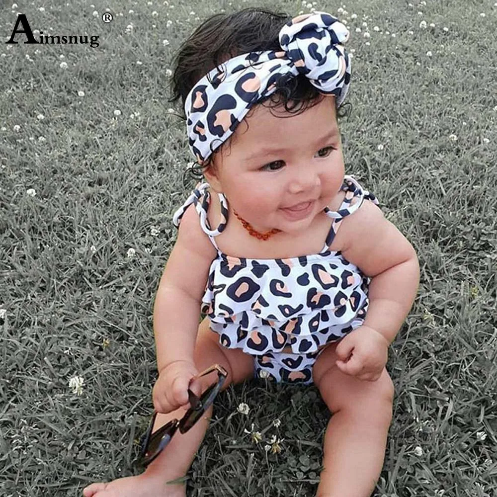 Baby Girls Princess Swimsuit with Headband Children One-Pieces Swimwear 2021 Leopard Print Onesie Bathing Suits Kids Clothing 
Baby Girls Princess Swimsuit with Headband Children One-Pieces Swimwear 2021 Leopard Print Onesie Bathing Suits Kids Clothing