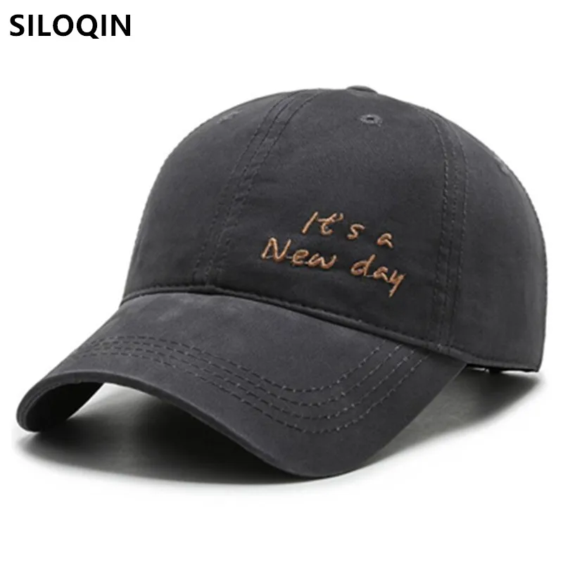 SILOQIN unisex embroidery fashion sports cap washable cotton baseball caps for men women adjustable couple hats snapback hat
SILOQIN unisex embroidery fashion sports cap washable cotton baseball caps for men women adjustable couple hats snapback hat