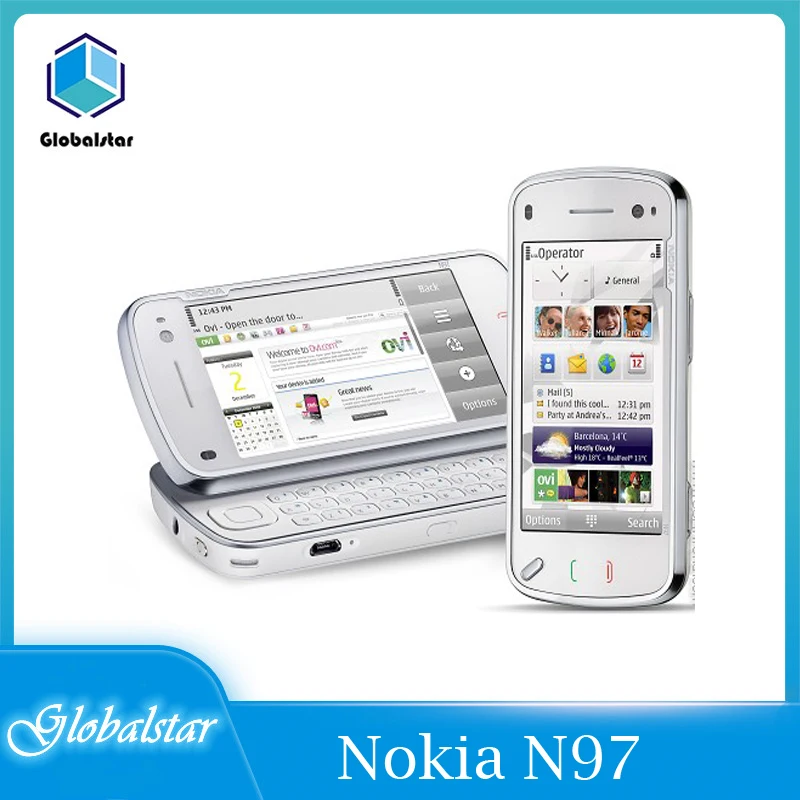 Nokia N97 Восстановленный Оригинальный оригинальный 32 Гб телефон разблокированный 3G