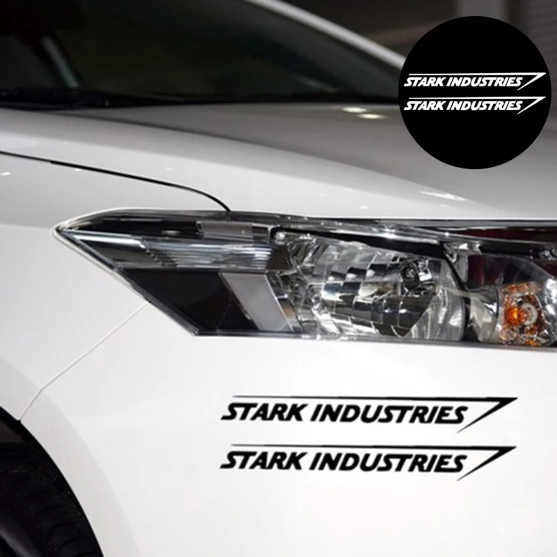 Персонализированные автомобильные наклейки Старков Industriesc, универсальные автомобильные наклейки, модные Стикеры для автомобиля, 2 шт.
Персонализированные автомобильные наклейки Старков Industriesc, универсальные автомобильные наклейки, модные Стикеры для автомобиля, 2 шт.