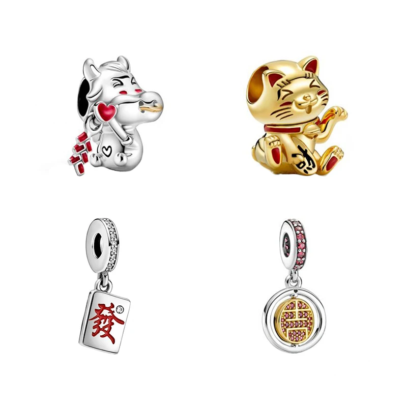 Lovely Retro New Mahjong, Calf, Lucky Cat Charms, High-quality Charming Jewelry For Romantic Valentine's Day Gifts For Lovers
Lovely Retro New Mahjong, Calf, Lucky Cat Charms, High-quality Charming Jewelry For Romantic Valentine's Day Gifts For Lovers